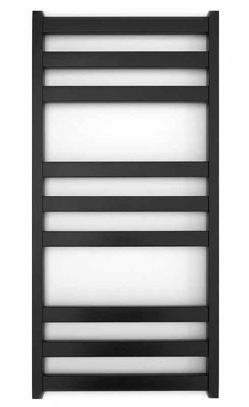 Рушникосушка водяна Genesis-Aqua Tristar flat 120x53 см чорний GA-5003