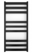 Полотенцесушитель водяной Genesis-Aqua Tristar flat 120x53 см черный GA-5003