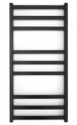 Полотенцесушитель водяной Genesis-Aqua Tristar 120x53 см черный GA-1103