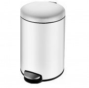 Ведро для мусора Volle 3 л с педалью белый 14-03-53W