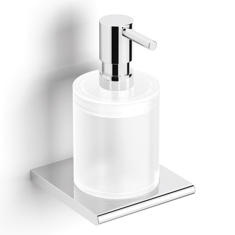 Дозатор для жидкого мыла Volle Fiesta настенный хром/матовое стекло 15-77-312