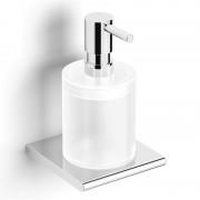 Дозатор для рідкого мила Volle Fiesta настінний хром/матове скло 15-77-312