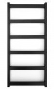 Полотенцесушитель водяной Genesis-Aqua Minimal 120x53 см черный GA-6003