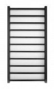 Полотенцесушитель водяной Genesis-Aqua Flat 80x53 см черный GA-1201
