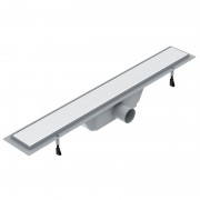 Желоб водосточный Volle 70 см со сплошной решеткой нержавеющая сталь 90-22-702