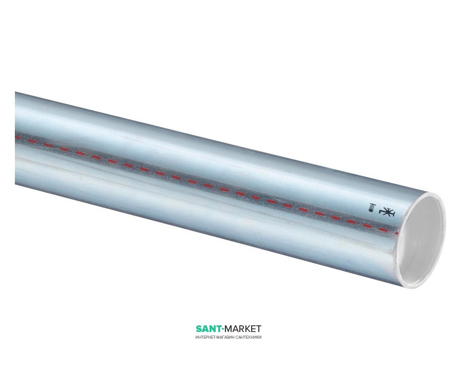 Труба спринклерна Viega Prestabo 1106XL d64 нелегована сталь з цинковим покриттям 656287