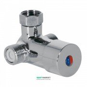 Смеситель Tres Trestronic двухструйный с гибкими трубами хром 19250730