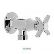 Запірний вентиль для пральної машини Tres Tres-Clasic хром 24250001