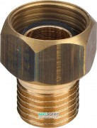 Перехід на нарізні сполучення Viega 1332 G¾ латунь 111502