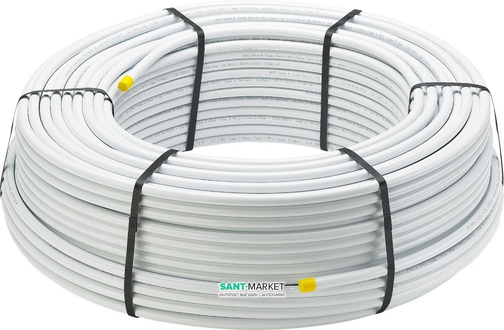 Труба Viega Fonterra MV 1406 d16 толщина 2 мм 240 м пластик белый 692391