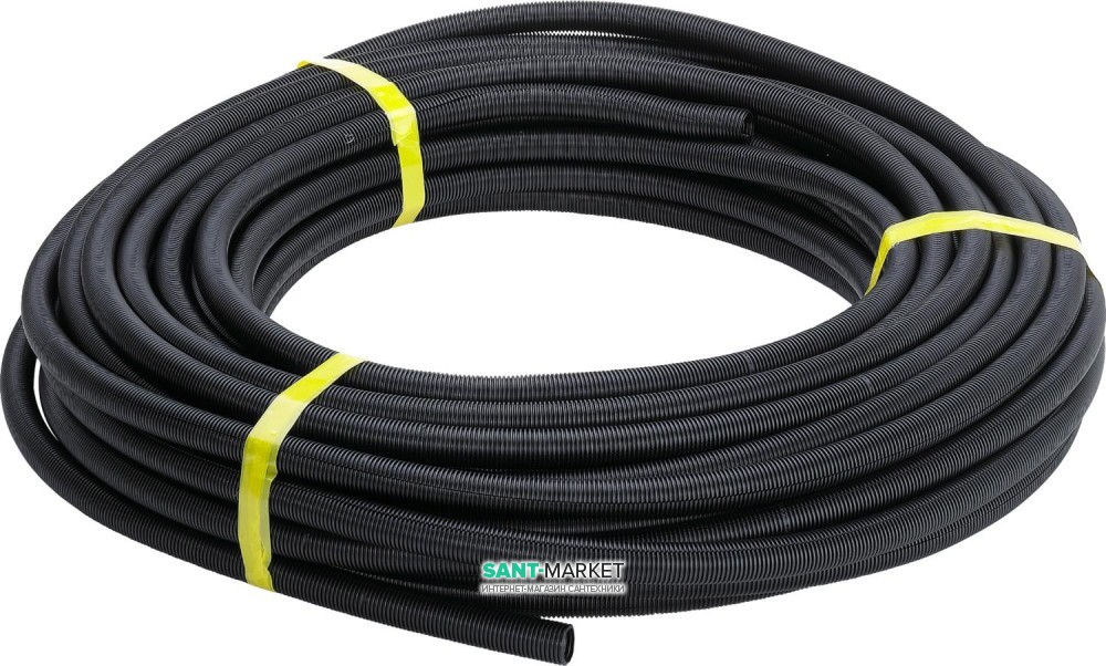 Защитная гофротруба Viega Fonterra PE 1404 d28 50 м полиэтилен черный 562731