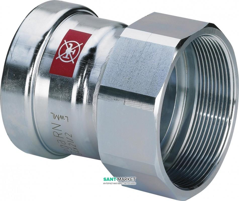 Соединительный элемент Viega Prestabo XL 1112XL 76.1хRp2 1/2 нелегированная сталь 630034