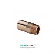 Муфта Viega Profipress A1 2211.1 перехід на зовнішнє різьблення 18х3/4  бронза 285104
