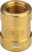 Муфта Viega 1551 Rp1½ зі спеціальною обробкою латунь 106430