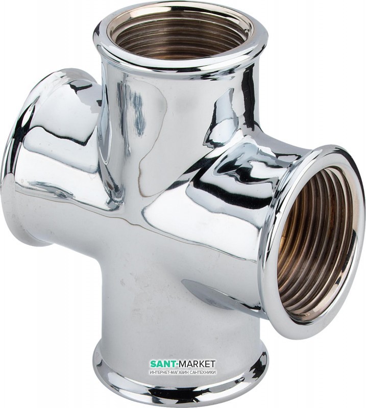 Крестовина Viega 1632 Rp½ латунь 119973