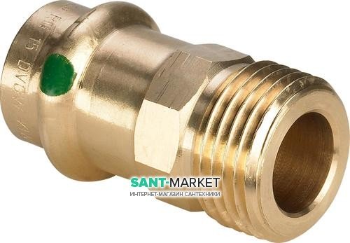 З'єднювальний елемент Viega Sanpress Inox 15х1/2