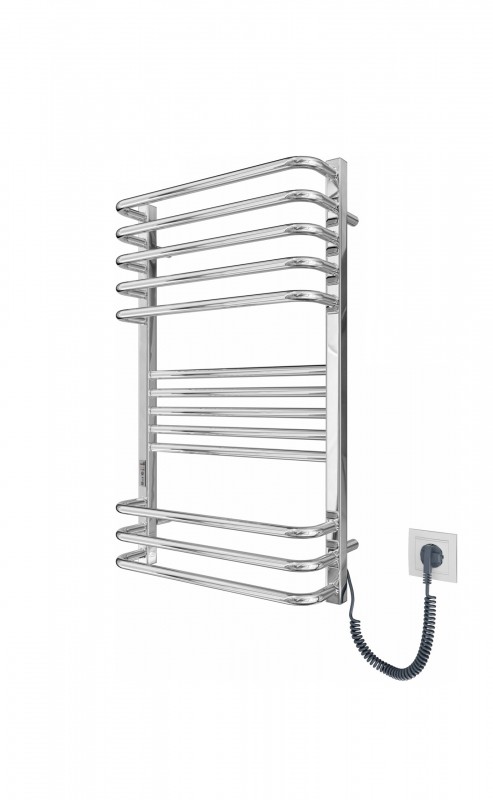Електричний полотенцесушитель Mario Гера-Люкс-I TR 800x500/170 праве підключення 4820111355709