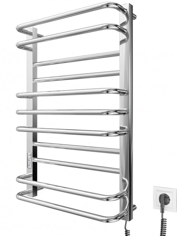 Електричний полотенцесушитель Mario Преміум Люкс-I TR 800x500/170 праве підключення 4820111355778