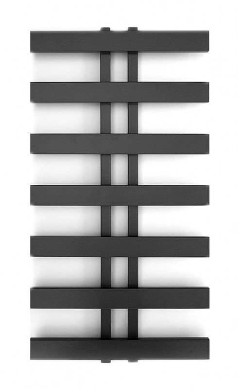 Полотенцесушитель водяной Genesis-Aqua Symmetry 120x50 см черный GA-1503