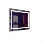 Зеркало для ванной Volle 80х80 см с подсветкой 16-80-580