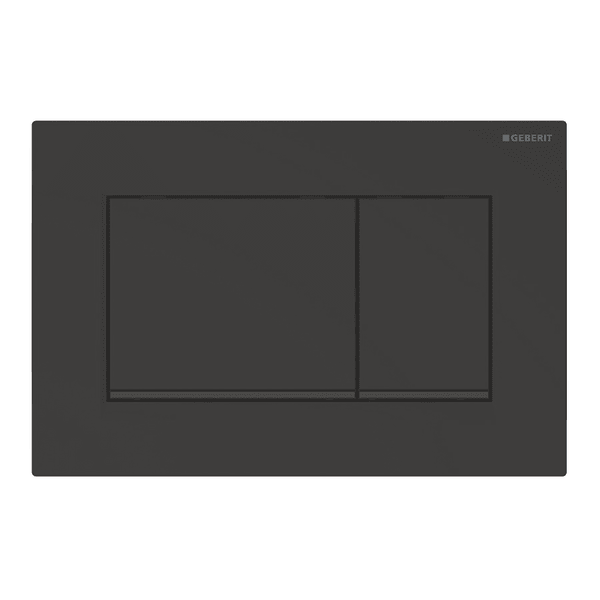 Панель смыва для унитаза Geberit Sigma30 двойной смыв пластик черный 115.883.16.1