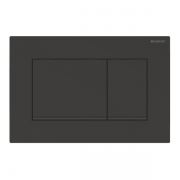 Панель змиву для унітазу Geberit Sigma30 подвійний змив пластик чорний 115.883.16.1
