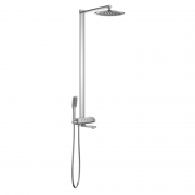 Душевая стойка для ванны Imprese Smart Click с термостатом хром ZMK101901091