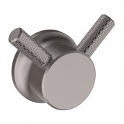 Крючок для ванной Imprese Brenta двойной графит ZMK091908210