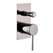 Смеситель для душа Imprese Brenta однорычажный настенный графит ZMK091908041