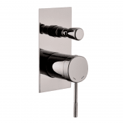 Змішувач для душа Imprese Brenta одноважільний настінний графіт ZMK091908041