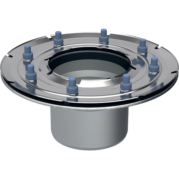 Кріпильний притискний фланець Geberit для трапів 13х13 см 388.102.00.1