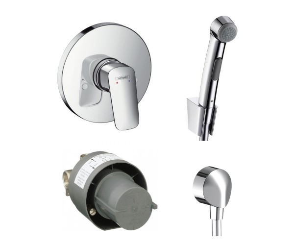 Гігієнічний душ зі змішувачем Hansgrohe Logis хром 3б111219