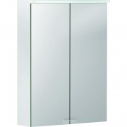 Зеркальный шкафчик Geberit Option Basic с подсветкой двухдверный 500.257.00.1