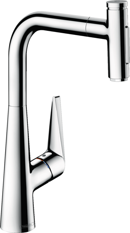 Смеситель для кухни Hansgrohe Talis Select M51 однорычажный с выдвижной лейкой хром 72823000
