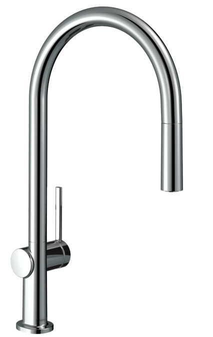 Смеситель для кухни Hansgrohe Talis M54 однорычажный с выдвижной лейкой хром 72803000