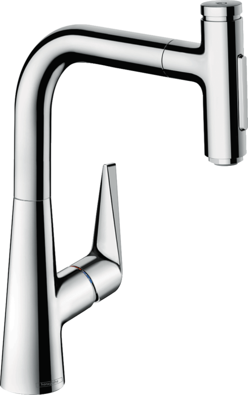 Смеситель для кухни Hansgrohe Talis Select M51 с выдвижной лейкой хром 72824000