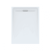 Душовий піддон Geberit Sestra 100x70 структура натурального каменю білий 550.203.00.1