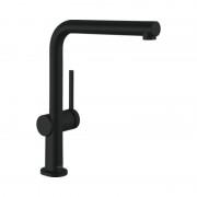 Смеситель для кухни Hansgrohe Talis M54 с выдвижной лейкой черный матовый 72808670