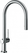 Смеситель для кухни Hansgrohe Talis M54 Eco с выдвижной лейкой хром 72842000