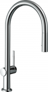 Змішувач для кухні Hansgrohe Talis M54 Eco з висувною лійкою хром 72842000