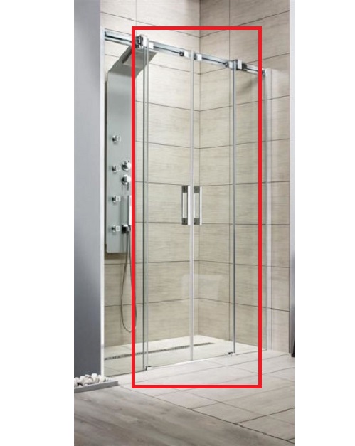 Душові двері Radaway Espera DWD 140 розсувні прозоре скло 380240-01