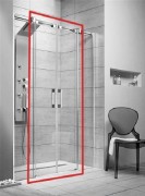 Душевые двери Radaway Espera DWD 180 раздвижные прозрачное стекло 380280-01