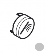 Кнопка-символ для смесителя для душа Hansgrohe ShowerSelect hand shower хром 93573880