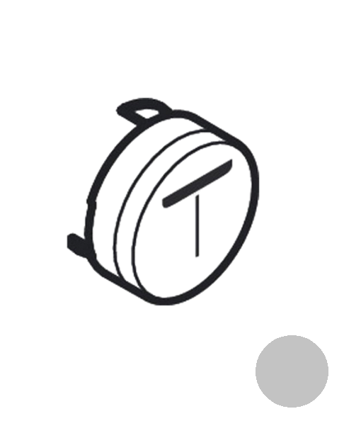 Кнопка-символ для смесителя для душа Hansgrohe ShowerSelect Mono хром 93576880