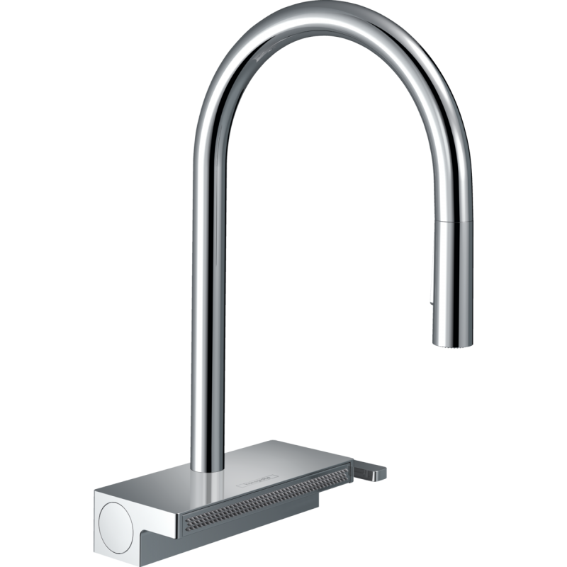 Змішувач для кухні Hansgrohe Aquno Select M81 з висувною лійкою хром 73831000