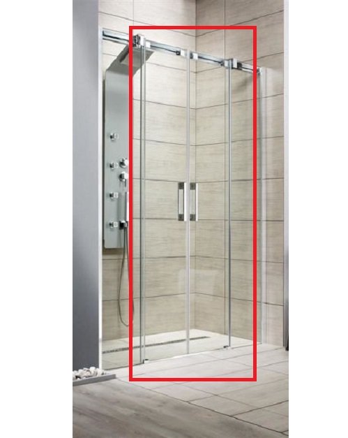 Душевые двери Radaway Espera DWD 140 раздвижные прозрачное стекло 380240-01