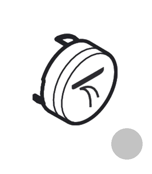 Кнопка-символ для змішувача для душу Hansgrohe ShowerSelect cascade хром 93574880