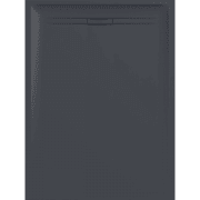 Душевой поддон Geberit Sestra 120х80 структура натурального камня графит 550.274.00.1