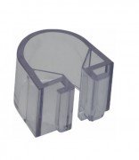 Кліпса для кріплення мильниці Casetta на штангу Hansgrohe Unica 88 і Unica 'S 22 мм пластик 96189000