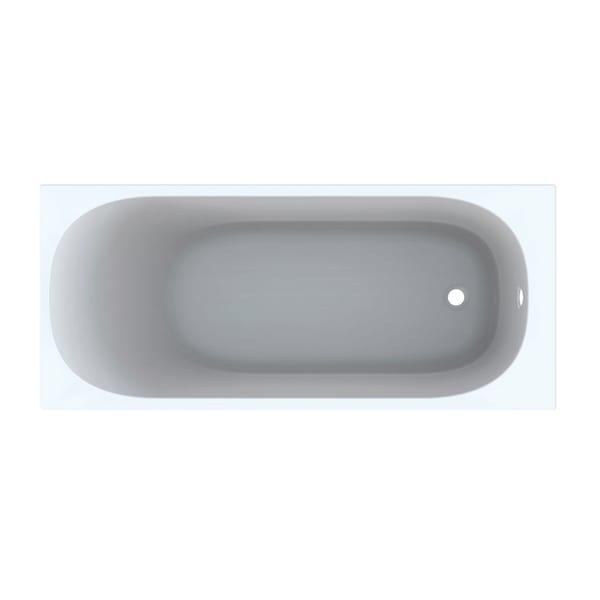 Ванна акрилова Geberit Soana Slim rim 160х70 з ніжками білий 554.001.01.1